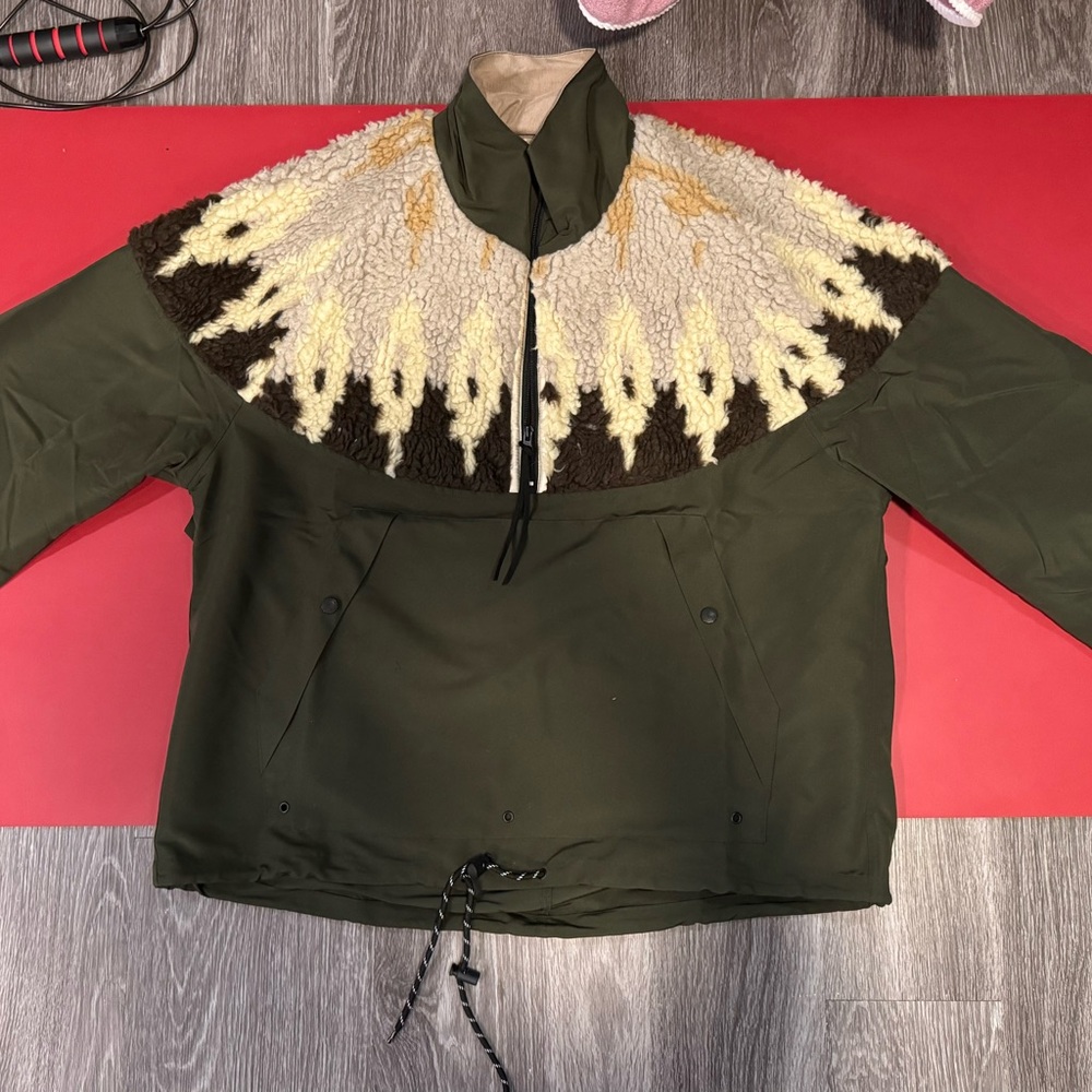 Kapital Olive and Cream Ski Jacket